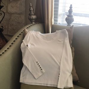 NWOT. Talbots’s V-neck Top